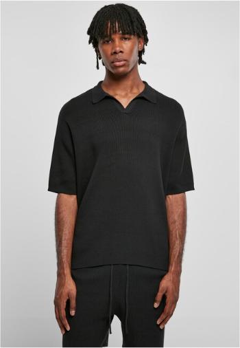 Urban Classics Ribbed Oversized Shirt black - L