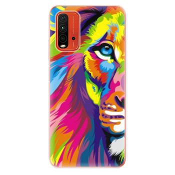 Odolné silikonové pouzdro iSaprio - Rainbow Lion - Xiaomi Redmi 9T