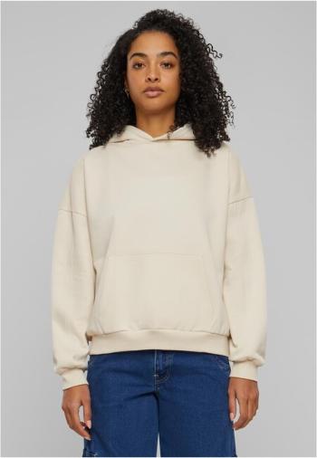 Urban Classics Ladies Organic Oversized Hoody whitesand - XS