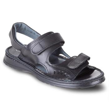 Pánské kožené sandály černé vel. 40