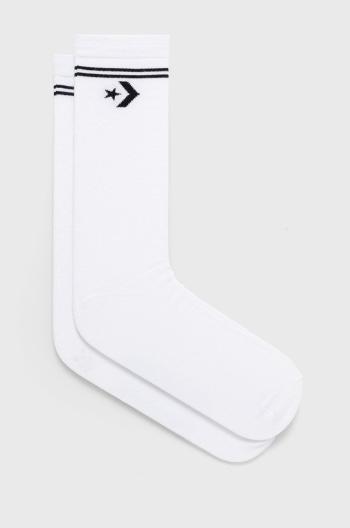 Ponožky Converse pánské, bílá barva