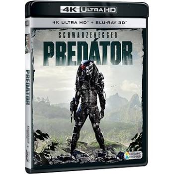 Predátor 1987 (2D+3D) (2 disky) - Blu-ray + 4K Ultra HD (D01514)