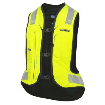 Airbagová vesta Helite e-Turtle HiVis  žlutá  L