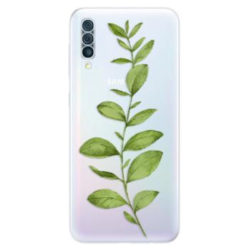 Odolné silikonové pouzdro iSaprio - Green Plant 01 - Samsung Galaxy A50