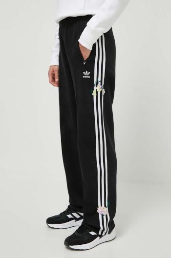 Tepláky adidas Originals černá barva, s aplikací