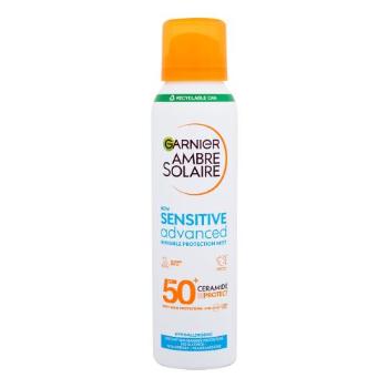 Garnier Ambre Solaire Sensitive Advanced Invisible Protection Mist SPF50+ 150 ml opalovací přípravek na tělo unisex poškozený flakon