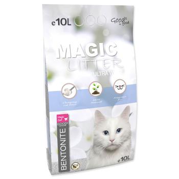 Kočkolit MAGIC LITTER Bentonite Ultra White 10 l