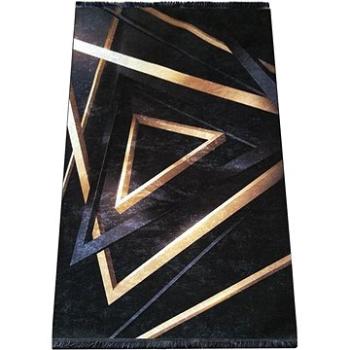 Kusový koberec Black&Gold 03 80 × 150 cm  (21D3211/1)