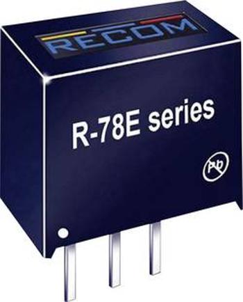 DC/DC měnič napětí do DPS RECOM R-78E5.0-1.0, 5 V, 1000 mA, 5 W, Počet výstupů 1 x