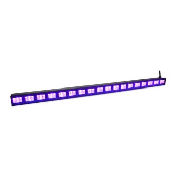 Beamz BUV183 LED UV lišta, UV-osvětlení, 18x3W Plug & Play 40W