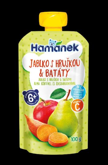 Hamánek Kapsička Jablko, hruška, batáty 100 g