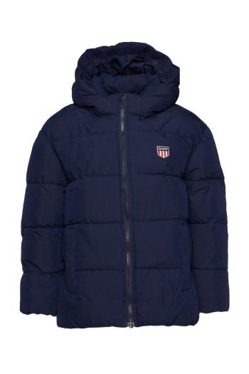 BUNDA GANT D1. GANT RETRO SHIELD PUFFER modrá 146/152