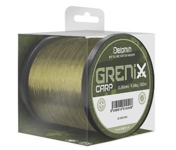 Delphin vlasec grenix carp 500 m - průměr 0,331 mm hmotnost 7,39 kg