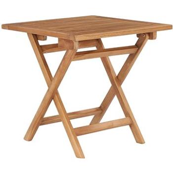  Skládací zahradní stůl 45 x 45 x 45 cm masivní teakové dřevo (48977)