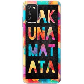 iSaprio Hakuna Matata 01 pro Samsung Galaxy A03s (haku01-TPU3-A03s)
