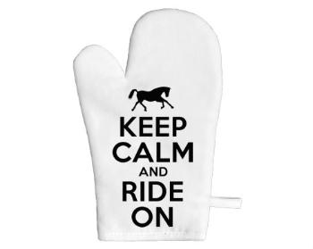 Chňapka Keep calm and ride on