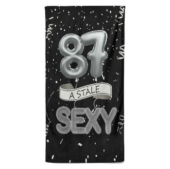 Osuška Stále sexy – černá (věk: 87)