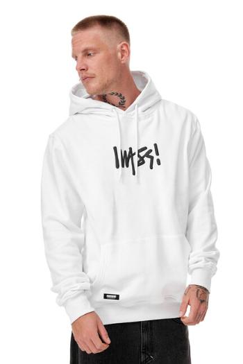 Mass Denim Sweatshirt Signature 3D Hoody white - 2XL