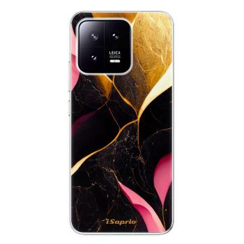 Odolné silikonové pouzdro iSaprio - Gold Pink Marble - Xiaomi 13