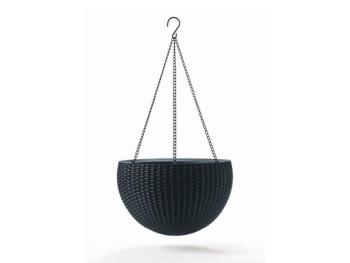 Květináč KETER Hanging Sphere Graphite