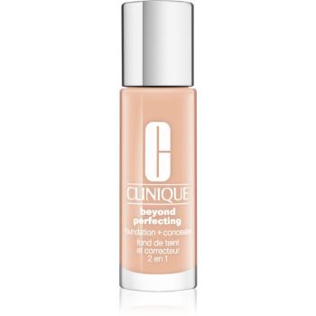 Clinique Beyond Perfecting™ Foundation + Concealer make-up a korektor 2 v 1 odstín 04 Cream Whip 30 ml