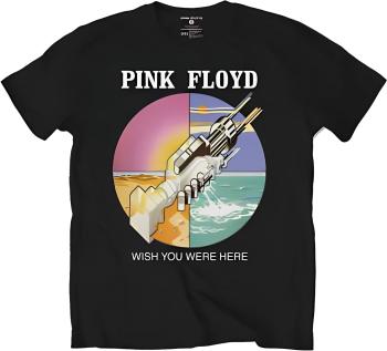 Pink Floyd Tričko WYWH Circle Icons Black XL