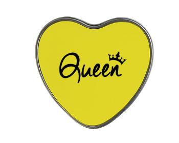 Plechová krabička srdce Queen