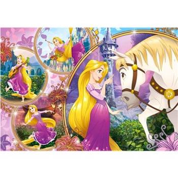 Clementoni Puzzle Disney princezny: Na vlásku MAXI 24 dílků (8005125237029)