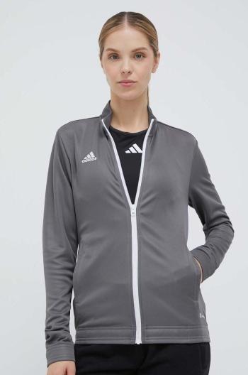 Tréninková mikina adidas Performance Entrada 22 šedá barva, H57527