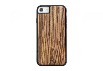 Dřevěný obal na mobil Zebrano Case iPhone s možností výměny či vrácení do 30 dnů zdarma - X/XS 
