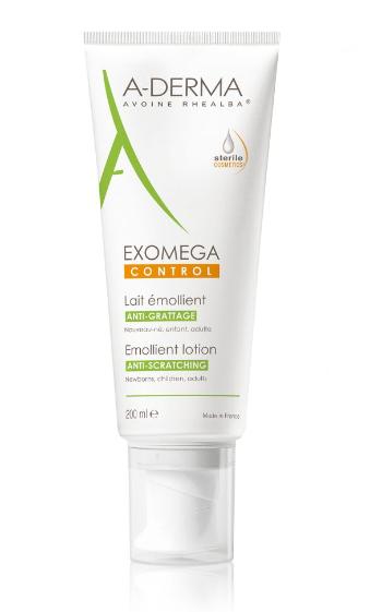 A-Derma Exomega Control emolienční mléko pro suchou kůži se sklonem k atopii 200 ml