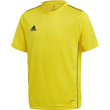 adidas CORE18 JSY Y Juniorský fotbalový dres, žlutá, velikost 164