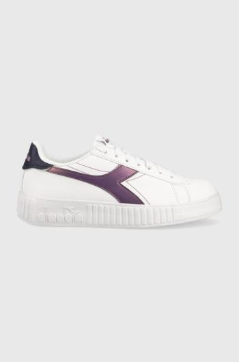 Sneakers boty Diadora Step P bílá barva