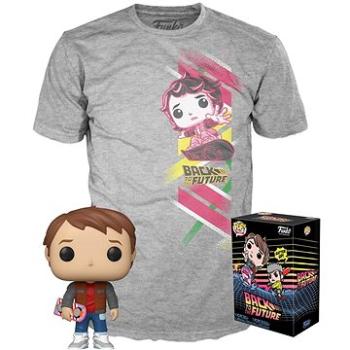 Funko POP! & Tee BTTF- Marty w/Hoverboard- L (889698490566)