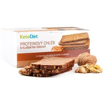 KetoDiet Proteinový chléb - s vlašskými ořechy (7 porcí) (8594181012591)