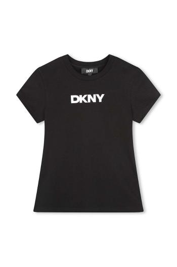 Dětské tričko Dkny černá barva, D62036