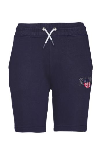 TEPLÁKOVÉ ŠORTKY GANT D2. SPORTY SHIELD SWEAT SHORTS modrá 146/152