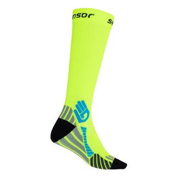SENSOR PONOŽKY COMPRESS reflex žlutá Velikost: 3/5 ponožky
