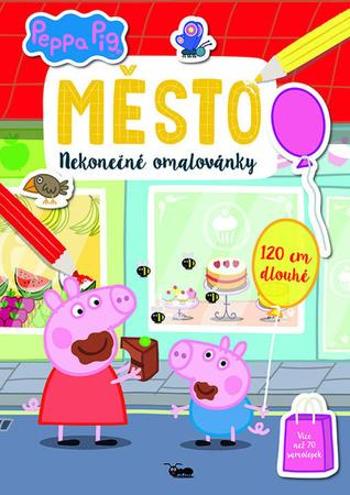 Nekonečné omalovánky Město Peppa Pig