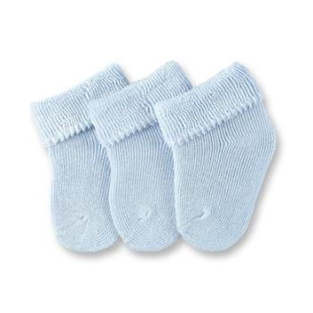 Sterntaler Boys Ponožky pro novorozence 3 páry modré
