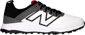 New Balance Contend White/Black 46,5 Pánské golfové boty