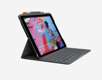 Logitech Pouzdro s klávesnicí Slim Folio for iPad (7th generation), UK, Graphite