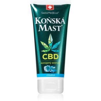 SwissMedicus Koňská mast s CBD chladivá mast 200 ml