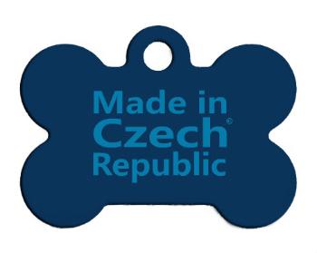 Psí známka kostička Made in Czech republic