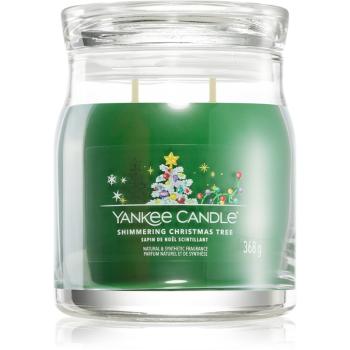 Yankee Candle Shimmering Christmas Tree vonná svíčka Signature 368 g