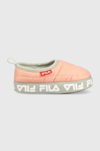 Dětské papuče Fila Comfider růžová barva, China