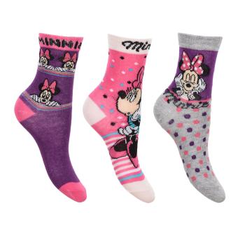 Dívčí ponožky DISNEY MINNIE PACK 2 Velikost: 23-26