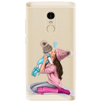 iSaprio Kissing Mom - Brunette and Boy pro Xiaomi Redmi Note 4 (kmbruboy-TPU2-RmiN4)