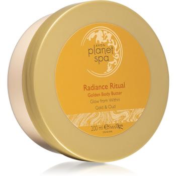 Avon Planet Spa Radiance Ritual tělové máslo s hydratačním a zklidňujícím účinkem 200 ml