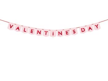 PartyDeco Banner - Valentines Day 150x13 cm